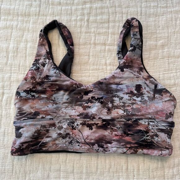 Rare Lululemon Align Reversible Sports Bra A/B Future Utopia Multi Print 8 - Picture 4 of 8